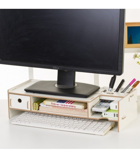 Files Rack Simple Desktop Versatile Drawer Office Storage Shelf