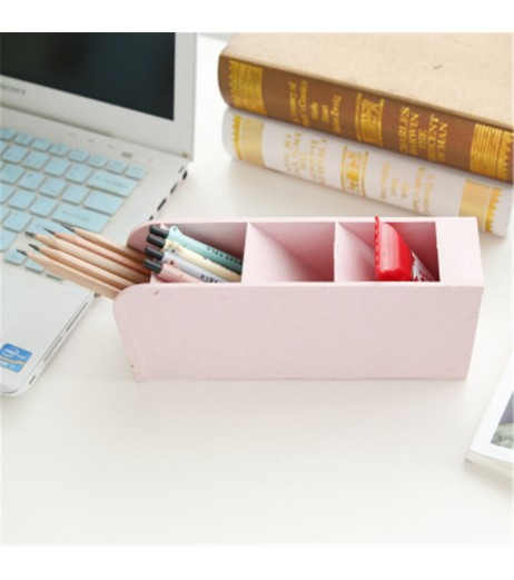 1Pc Pencil Holder Creative Fashion Solid Color Office Storage