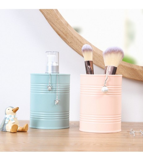 1 Piece Pencils Holder Simple Solid Color Durable Cosmetics Box