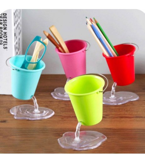 One Piece Pencil Holder Candy Color Simple Creative Office Organization