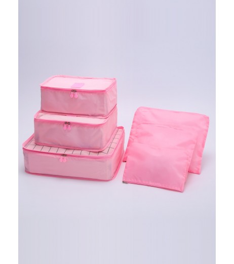 High Quality Candy Color Travel 6 Pieces Home Storage Bags