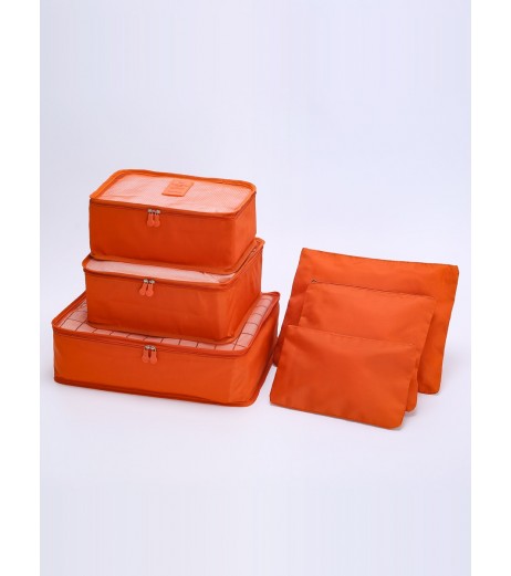 High Quality Candy Color Travel 6 Pieces Home Storage Bags