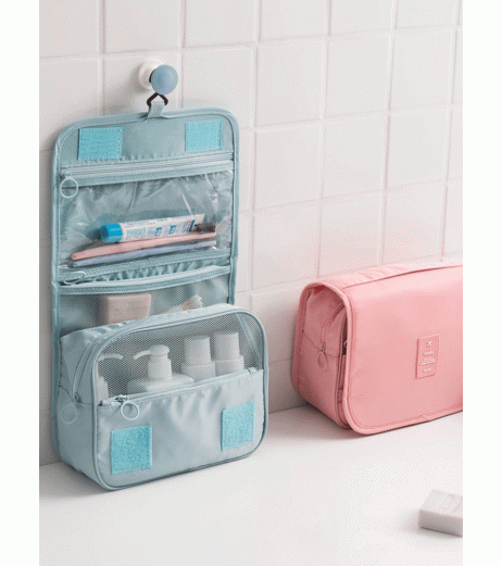 1 Pc Portable Comestic Storage Bag Large Capacity Waterproof Toiletry Travel Storage Bag