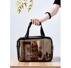 Storage Bag Modern Style Transparent Makeup Large Capacity Travelling Container