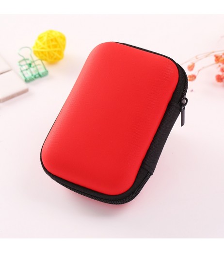 1 Piece Travel Storage Bag Mobile Phone USB Earphone Cables Organizer Coin Zipper Bag Mini Travel Goods
