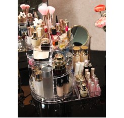 Cosmetics Storage Box Creative Multi Functional Rotary Durable Makeup Box