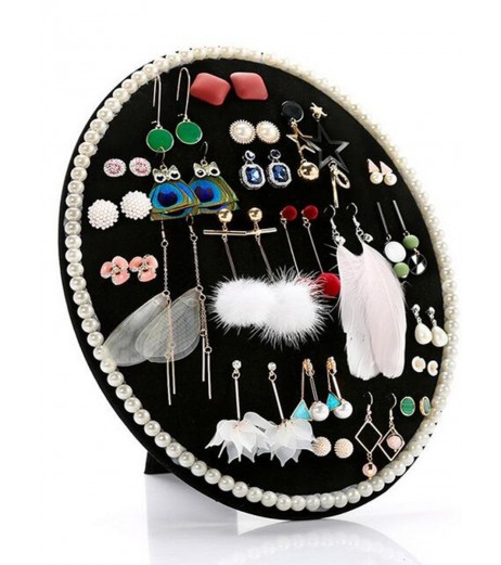 1 Pc Jewelry Organizer Seet Style Multipurpose Practical Earring Necklace Storage Rack