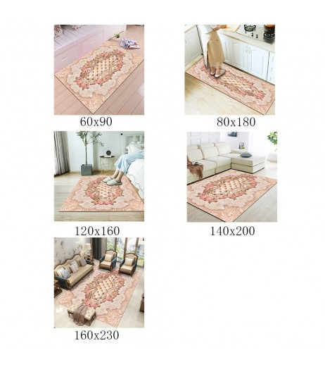 Living Room Carpet Sweet Lovely Classic Soft Rectangular Rug Bedroom Rug