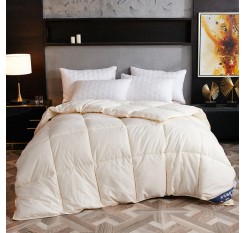 1 Piece Bedding Comforter Modern Solid Color Thick Comfy Quilt Core