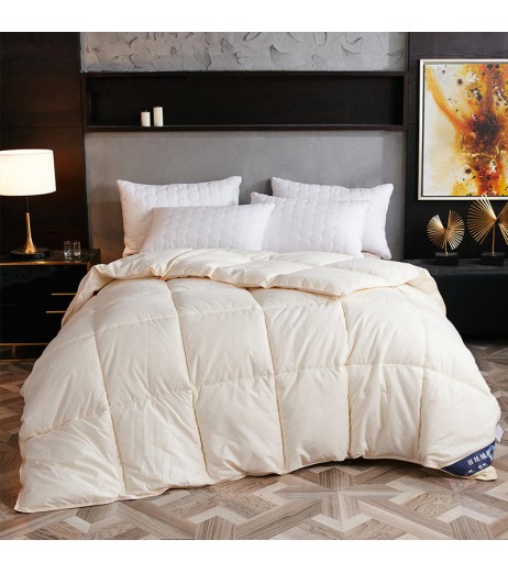 1 Piece Bedding Comforter Modern Solid Color Thick Comfy Quilt Core