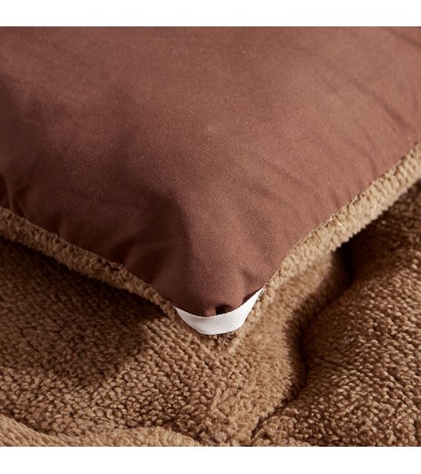 1 Piece Comforter Simple Solid Color Soft Comfortable Quilt