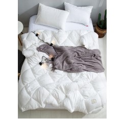 Home Comforter Solid Color Simple Style Comfy Bed Product