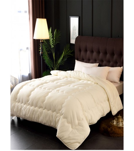 Home Comforter Modern Simple Pure Color Soft Winter Quilt