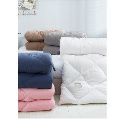 Bedding Quilt Core Modern Sweet Solid Color Warm Spring Comforter