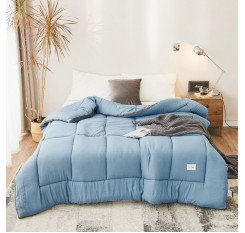 Soft Comforter Pure Color Comfy Quilt Spring Autumn Winter Quilt