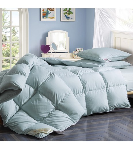 One Piece Quilt Fashion Comfort Home Solid Color Warm Thicken Quilt