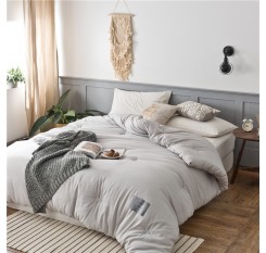 FRIDAY LOVE One Piece Comforter Fashion Simple Casual Comfort Solid Color Home Comforter