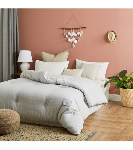 FRIDAY LOVE One Piece Comforter Fashion Simple Casual Comfort Solid Color Home Comforter
