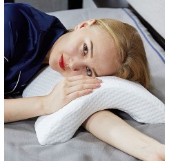Bed Pillow Memory Foam Contour Premium Side Sleeper Pillow