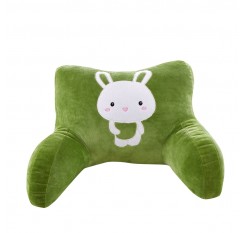 1 Piece Cute Cartoon Rabbit Waist Pillow Back Support Lumbar Pillow