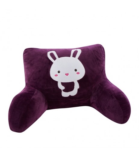 1 Piece Cute Cartoon Rabbit Waist Pillow Back Support Lumbar Pillow