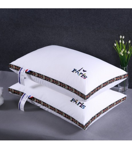 1Pc Sleeping Pillow Core Simple Colorful Letters Pattern Soft Pillow