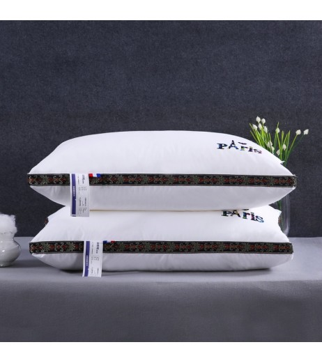 1Pc Sleeping Pillow Core Simple Colorful Letters Pattern Soft Pillow