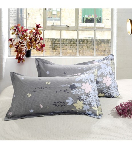 2 Piece Pillowcases Plant Flower Plaid Pattern Soft Comfortable Pillow Covers