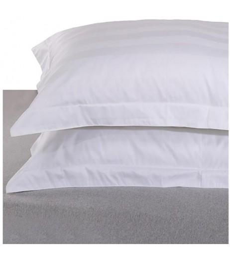 1 Piece Bed Pillow Core Solid Color Supple Thick Sleeping Pillow
