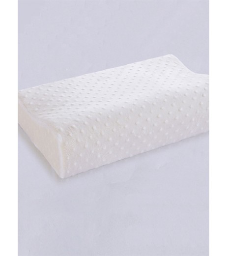 Health Pillow Solid Color Simple Style Breathable Health Care Pillow