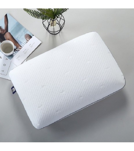 1 Piece Bed Pillow Solid Color Simple Comfortable Pillow