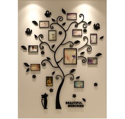 Living Room Picture Tree Sticker Cute Home Creative Decorative Sticker