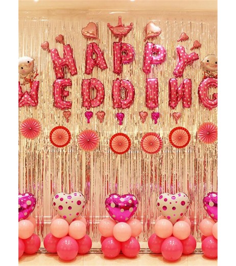 1 Pc Tinsel Curtain Solid Multi-Use Wedding Birthday Decoration Stage Backdrop