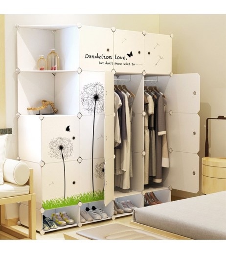 Wardrobe Simple Style High Quality Children's Storage Small Type Furniture