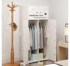 Wardrobe Simple Style High Quality Children's Storage Small Type Furniture