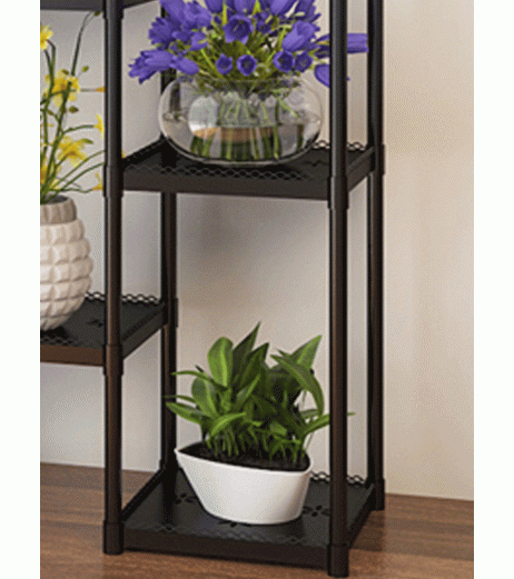 Storage Shelf Creative Multipurpose Space Saving Flower Shelf