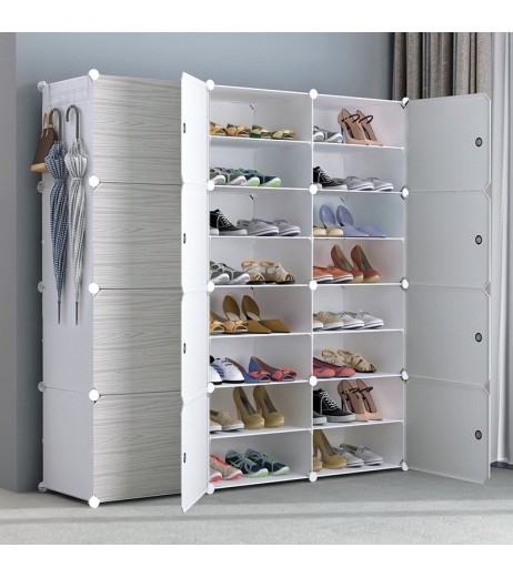 Shoeshelf Simple Style Collapsible Dustproof Small Type Furniture